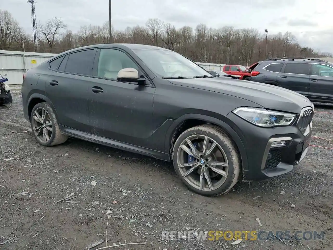 4 Фотография поврежденного автомобиля 5UXCY8C09M9E75214 BMW X6 2021