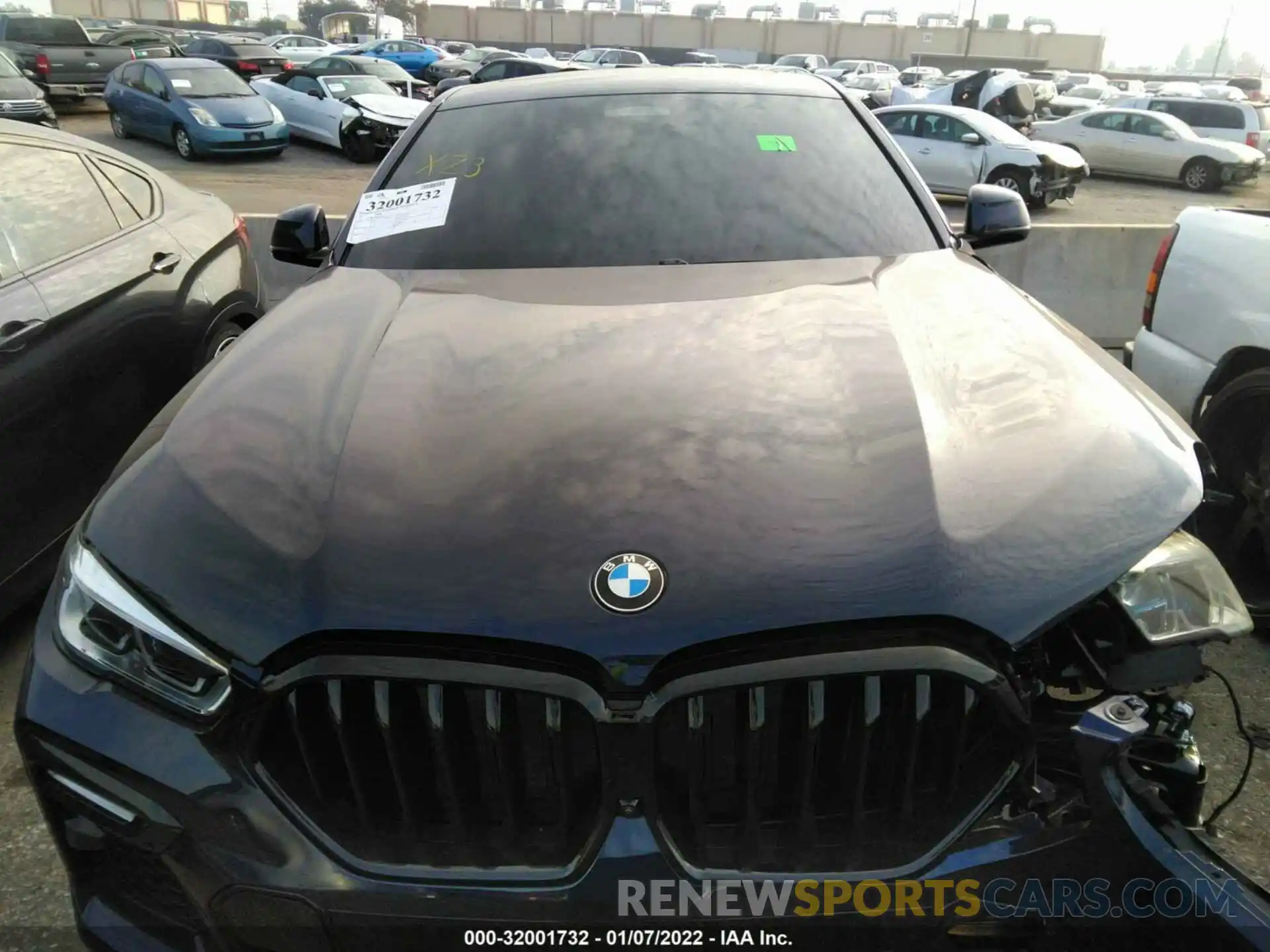 10 Фотография поврежденного автомобиля 5UXCY8C09M9H32209 BMW X6 2021