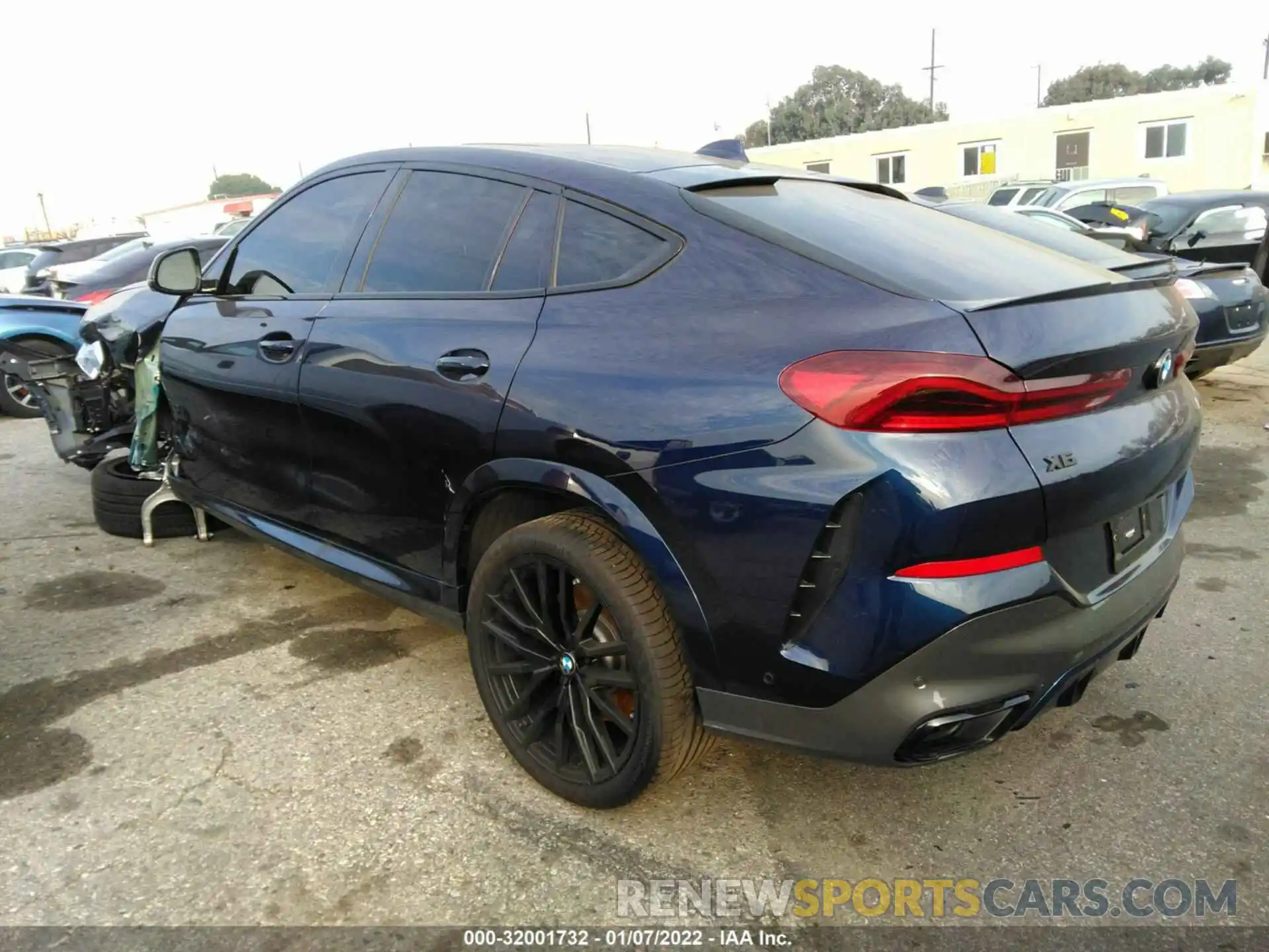 3 Фотография поврежденного автомобиля 5UXCY8C09M9H32209 BMW X6 2021