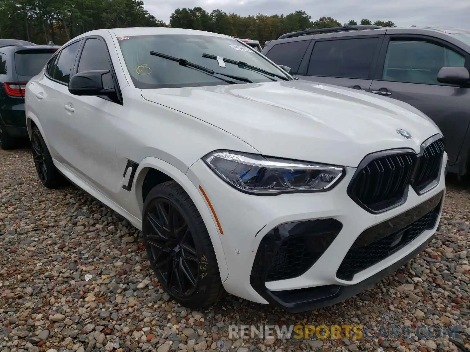 1 Photograph of a damaged car 5YMCY0C08M9F94625 BMW X6 2021