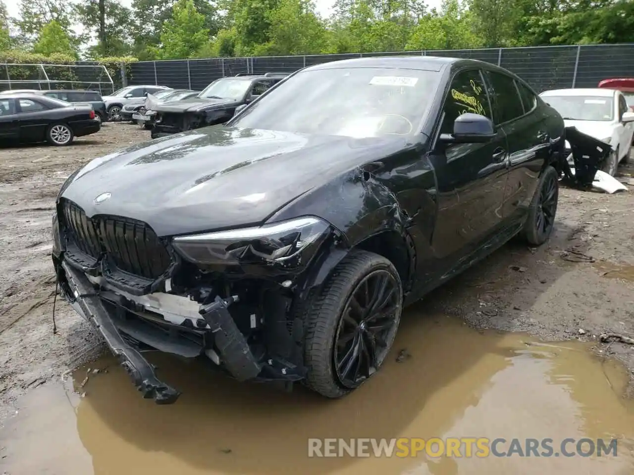 9 Photograph of a damaged car 5UXCY6C00N9K47475 BMW X6 2022