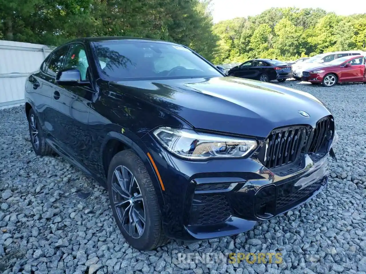 1 Photograph of a damaged car 5UXCY6C02N9J68695 BMW X6 2022