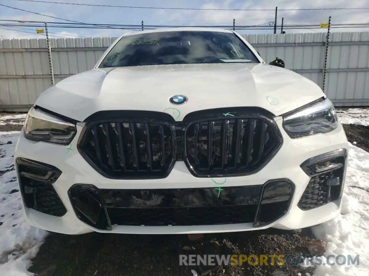 9 Фотография поврежденного автомобиля 5UXCY6C03N9K37586 BMW X6 2022