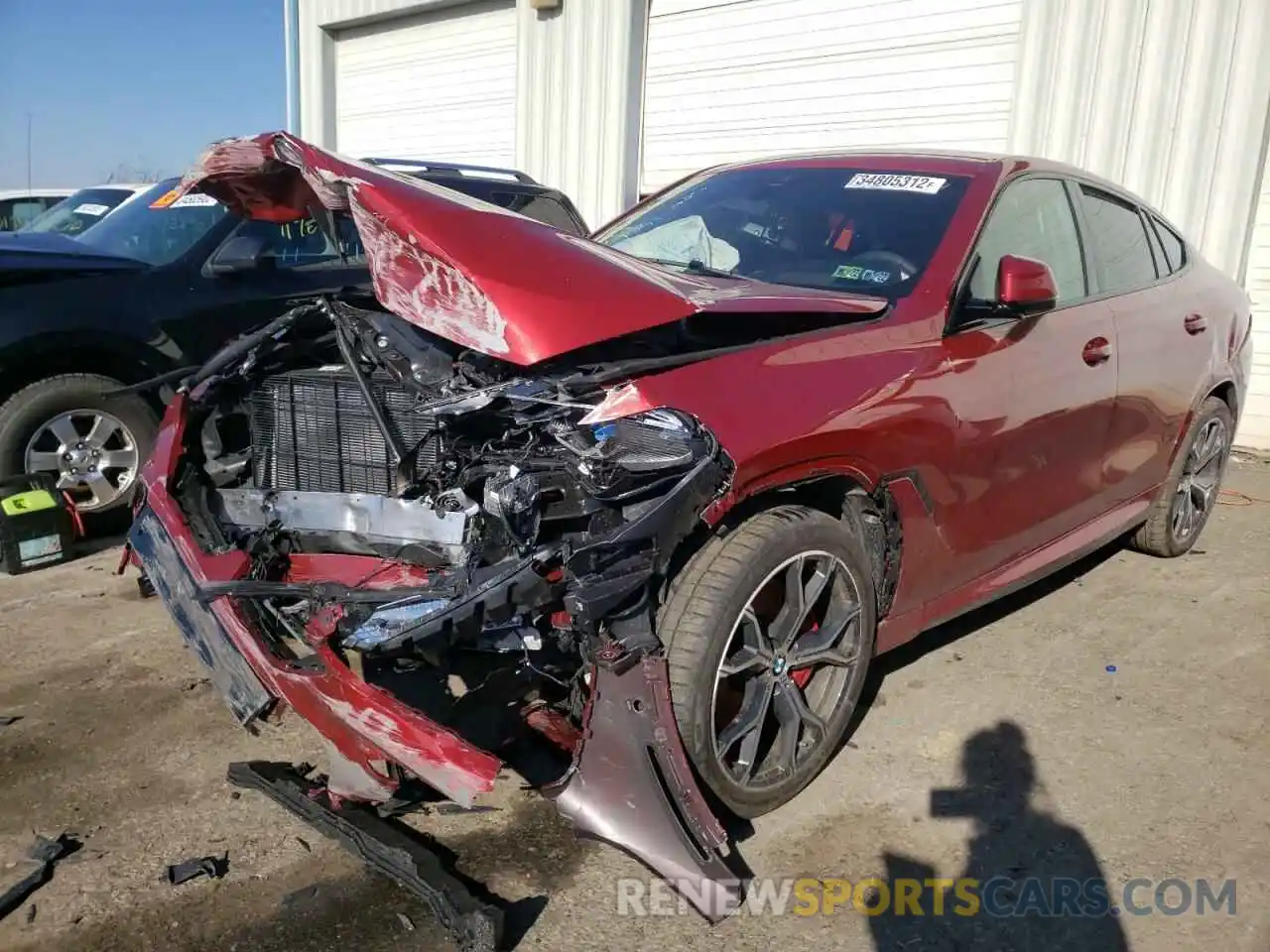 2 Photograph of a damaged car 5UXCY6C04N9J59027 BMW X6 2022