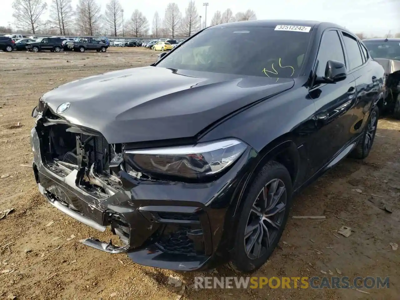 2 Photograph of a damaged car 5UXCY6C07N9K10441 BMW X6 2022