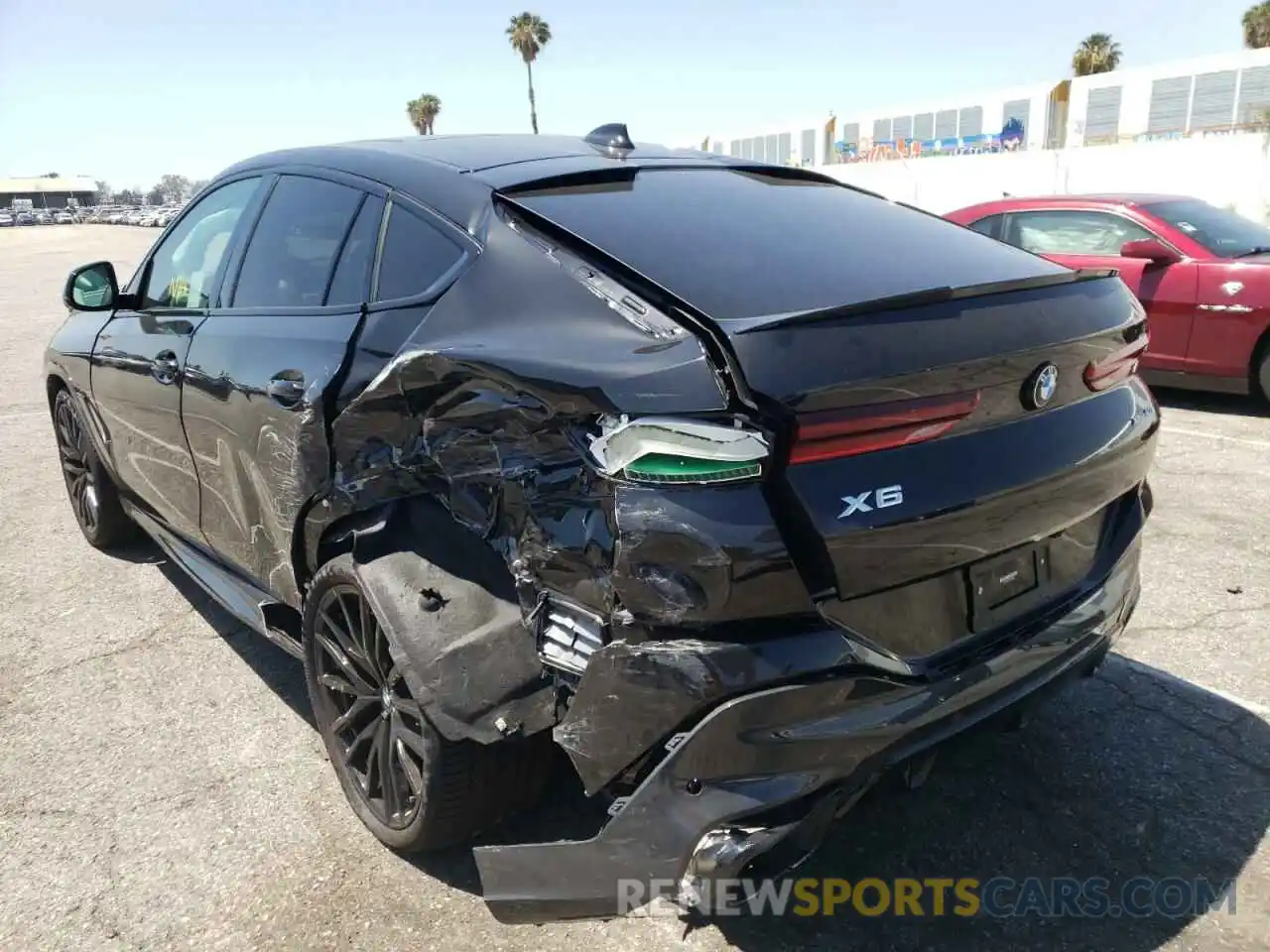 3 Photograph of a damaged car 5UXCY6C07N9M05858 BMW X6 2022