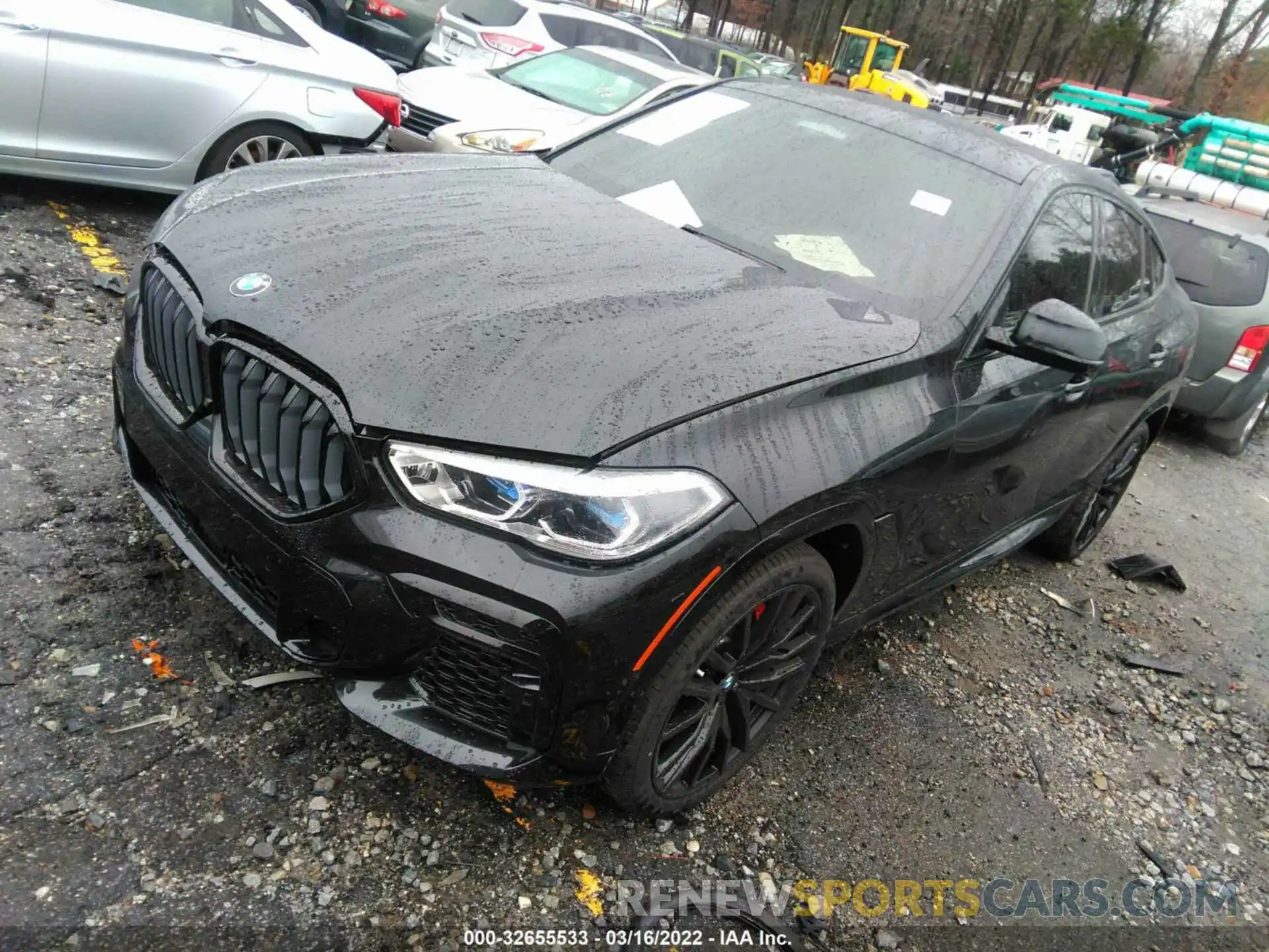 2 Photograph of a damaged car 5UXCY6C0XN9K98126 BMW X6 2022