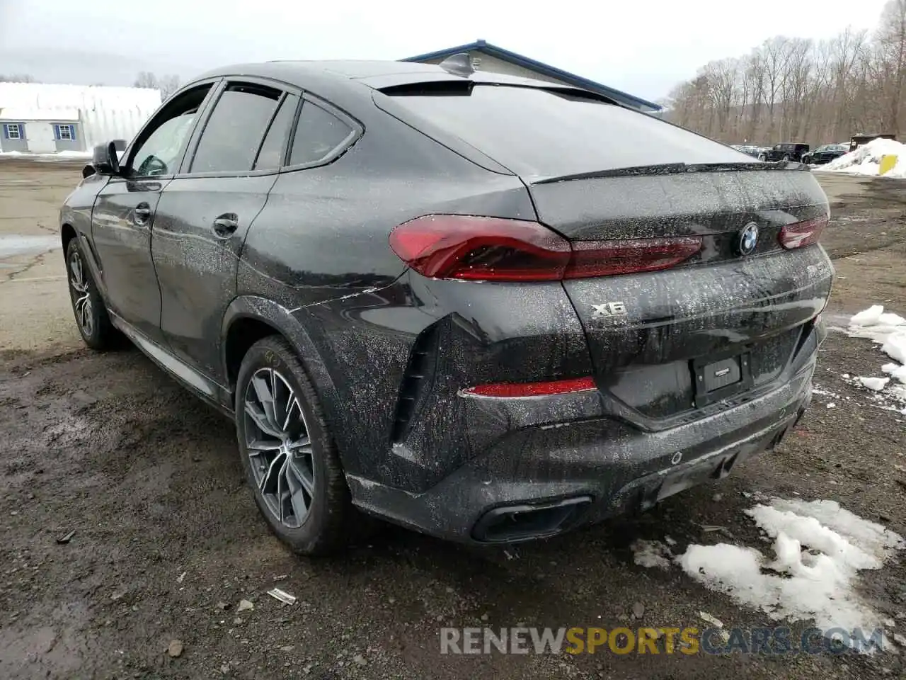 3 Фотография поврежденного автомобиля 5UXCY8C09N9J39285 BMW X6 2022