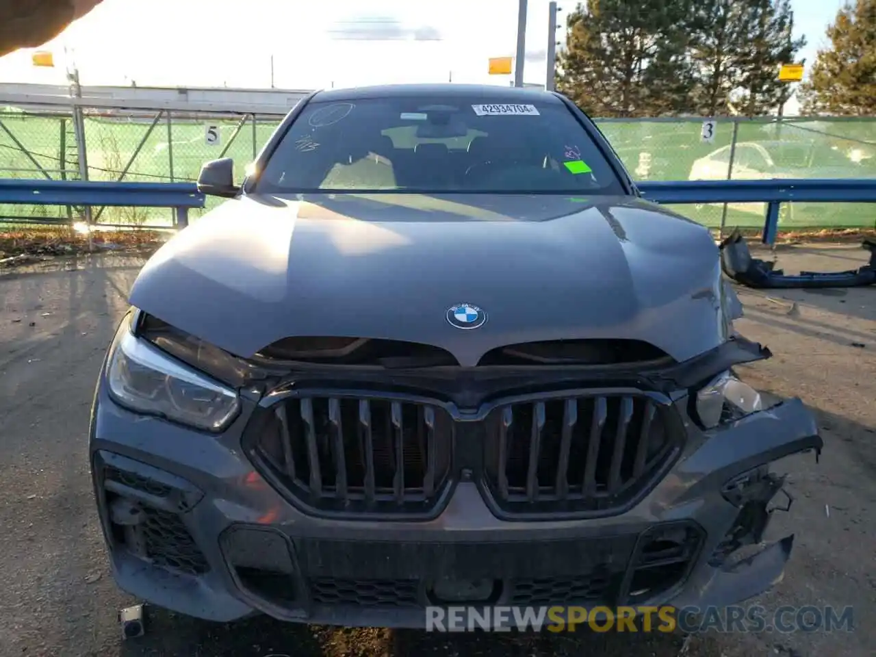 5 Photograph of a damaged car 5UXCY8C08P9R14503 BMW X6 2023