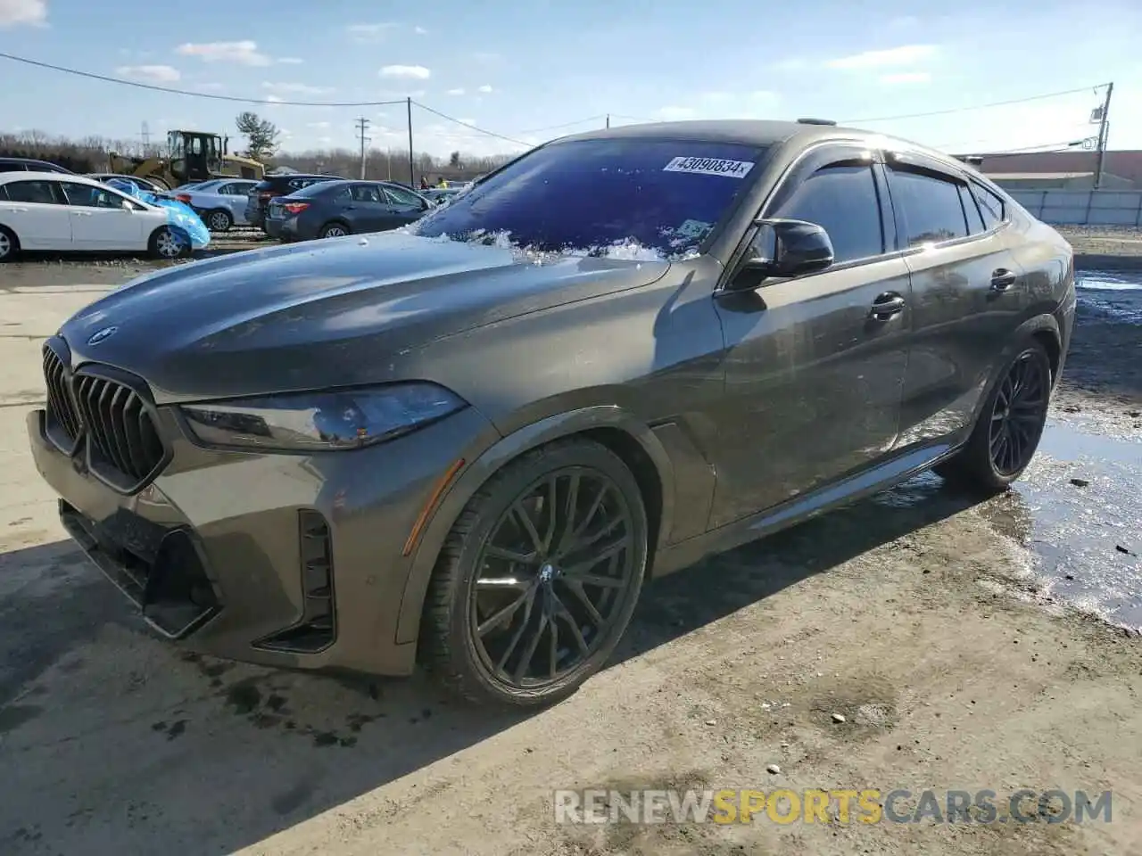 1 Photograph of a damaged car 5UX33EX03R9S33479 BMW X6 2024