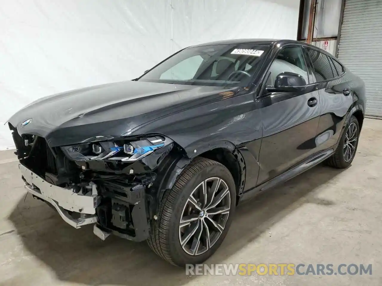 1 Photograph of a damaged car 5UX33EX04R9S91133 BMW X6 2024