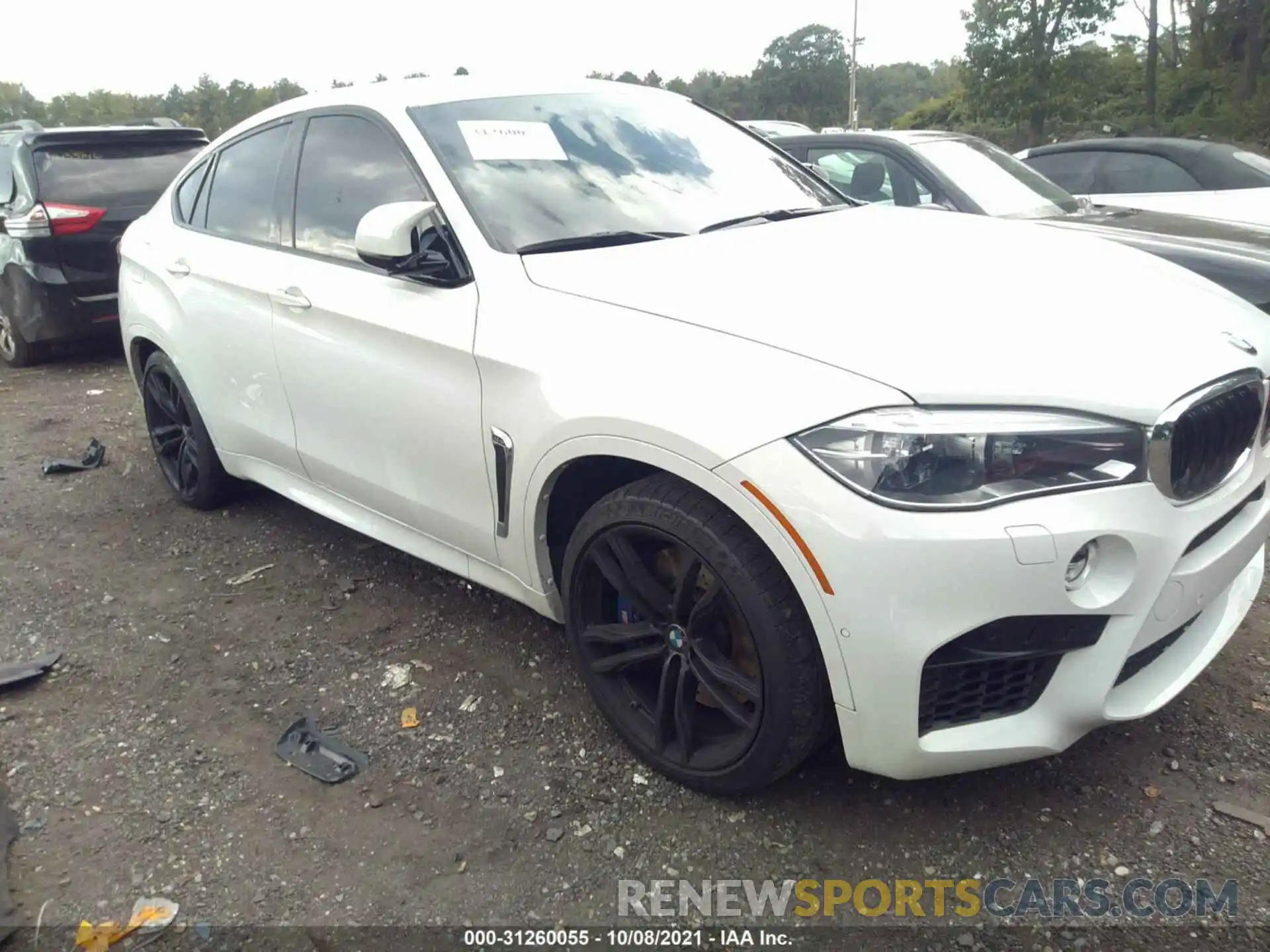 1 Photograph of a damaged car 5YMKW8C56K0Y74893 BMW X6 M 2019