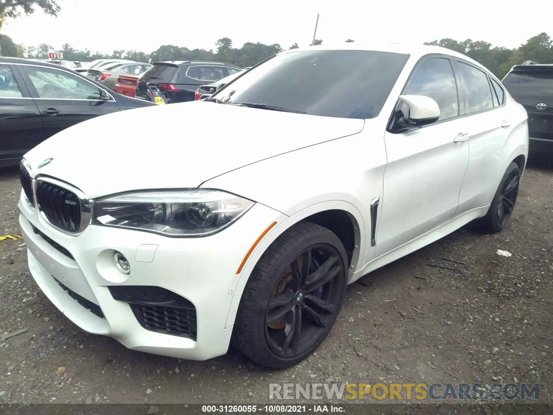 2 Photograph of a damaged car 5YMKW8C56K0Y74893 BMW X6 M 2019