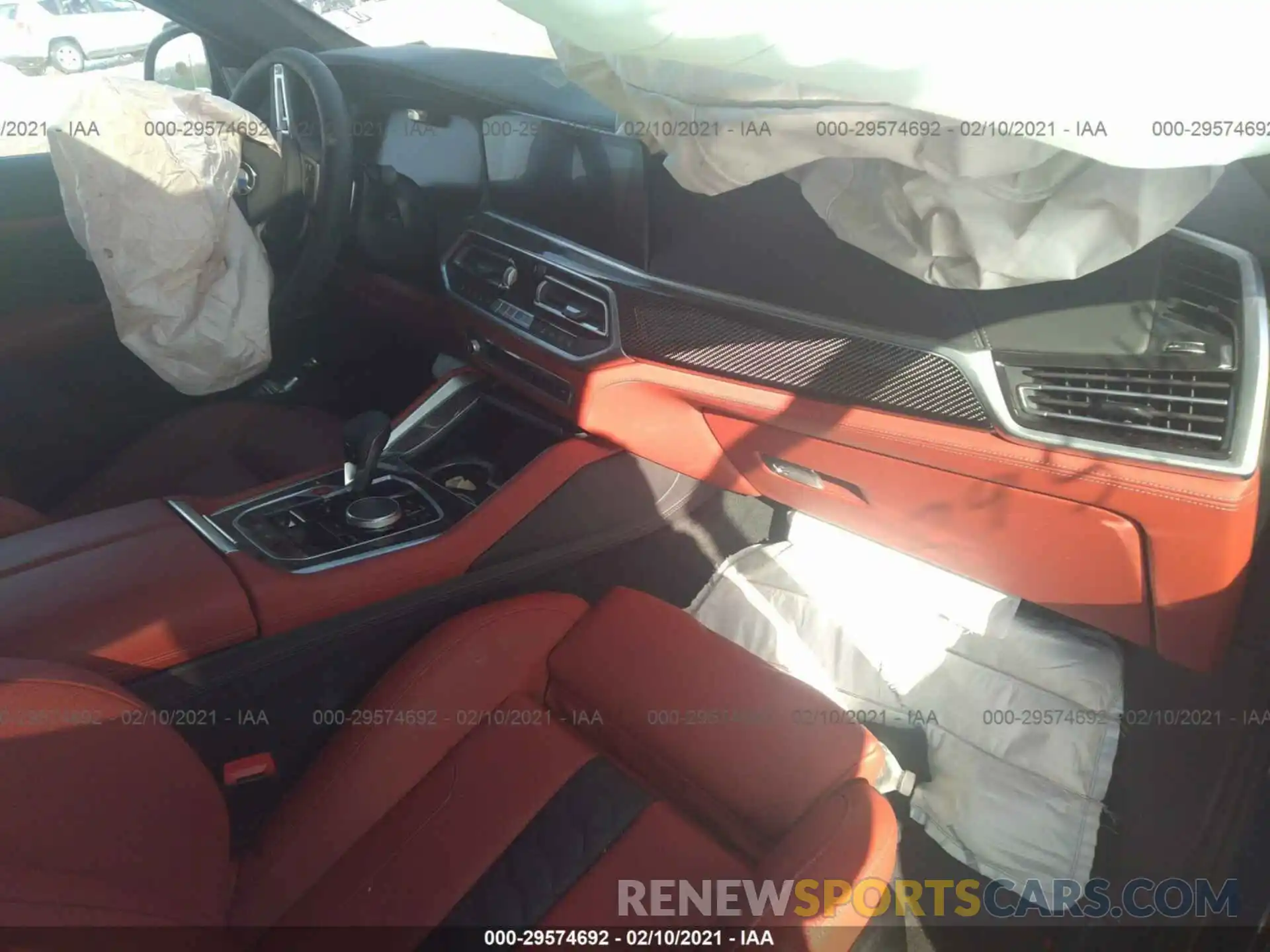 5 Фотография поврежденного автомобиля 5YMCY0C06M9F27134 BMW X6 M 2021