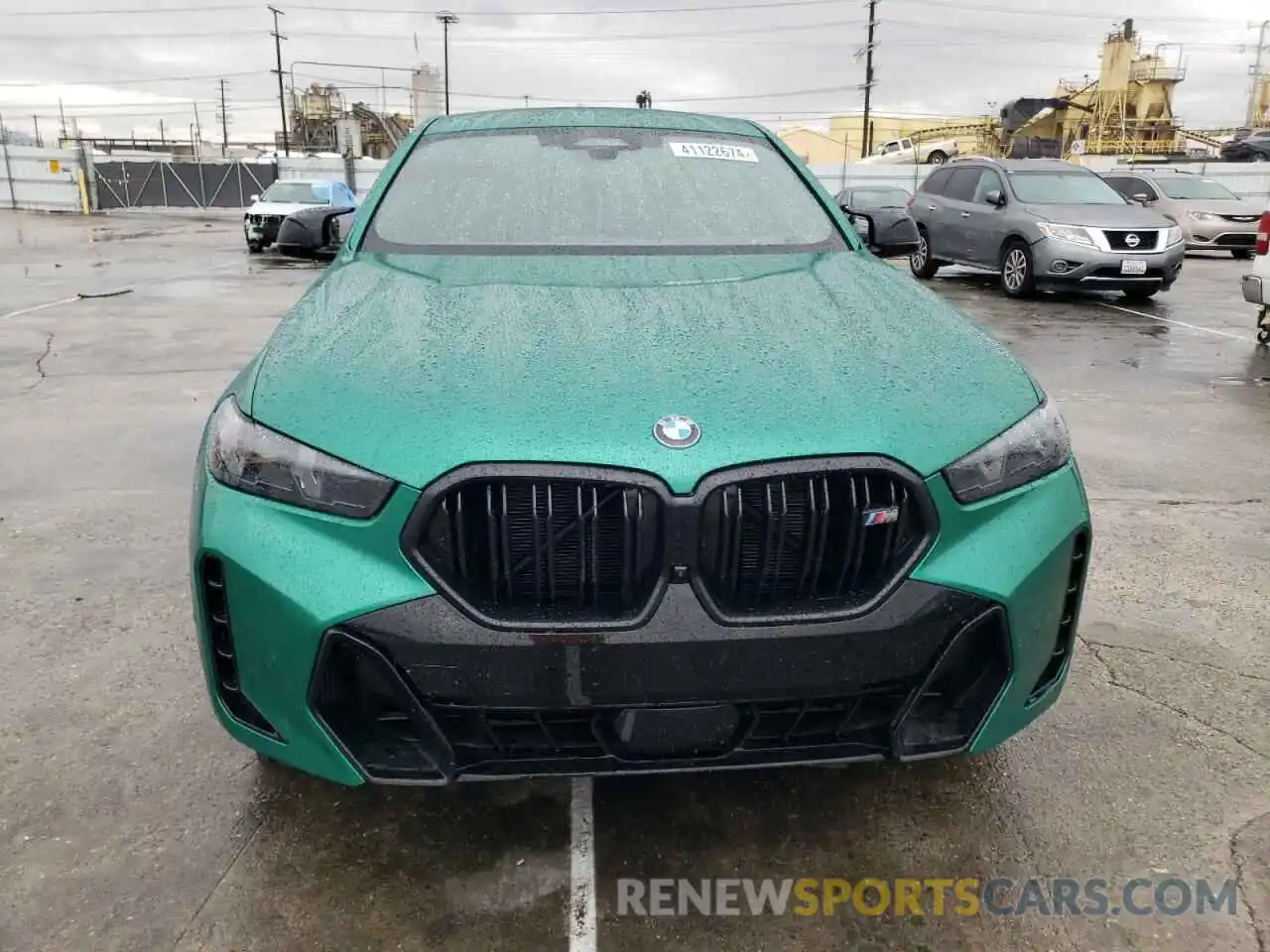 5 Photograph of a damaged car 5UX43EX09R9T05323 BMW X6 M60I 2024