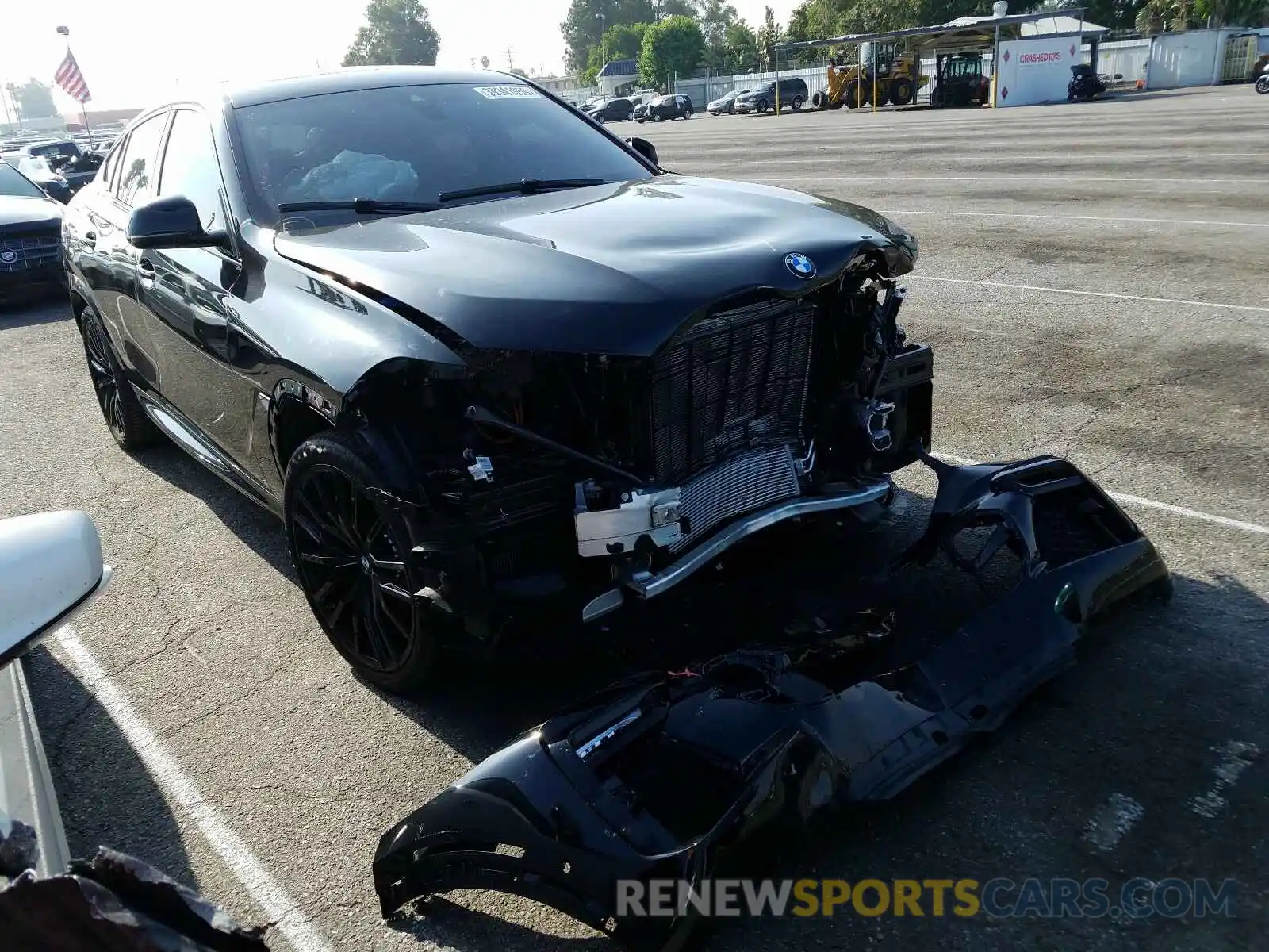 1 Фотография поврежденного автомобиля 5UXCY4C0XL9C67236 BMW X6 SDRIVE 2020
