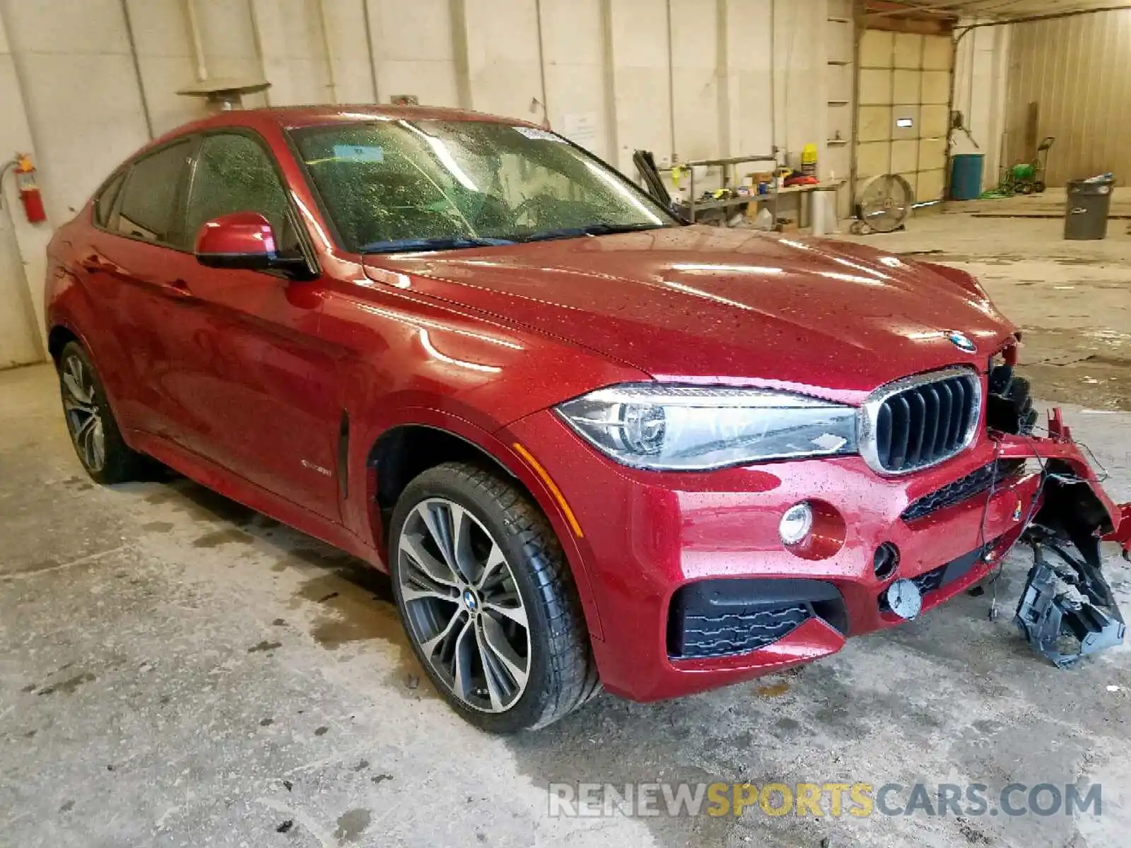 1 Photograph of a damaged car 5UXKU2C54K0Z63680 BMW X6 XDRIVE3 2019