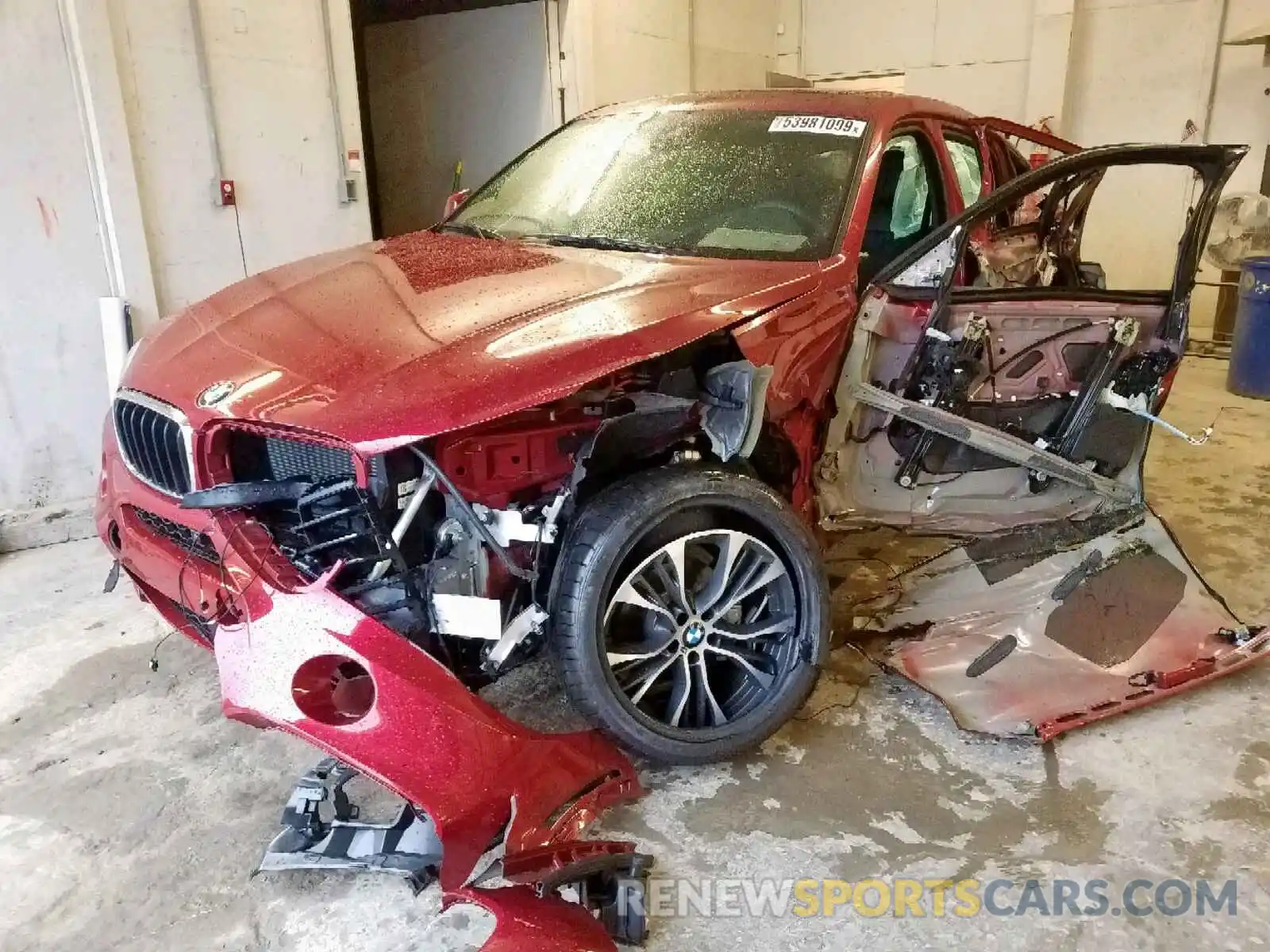 2 Photograph of a damaged car 5UXKU2C54K0Z63680 BMW X6 XDRIVE3 2019