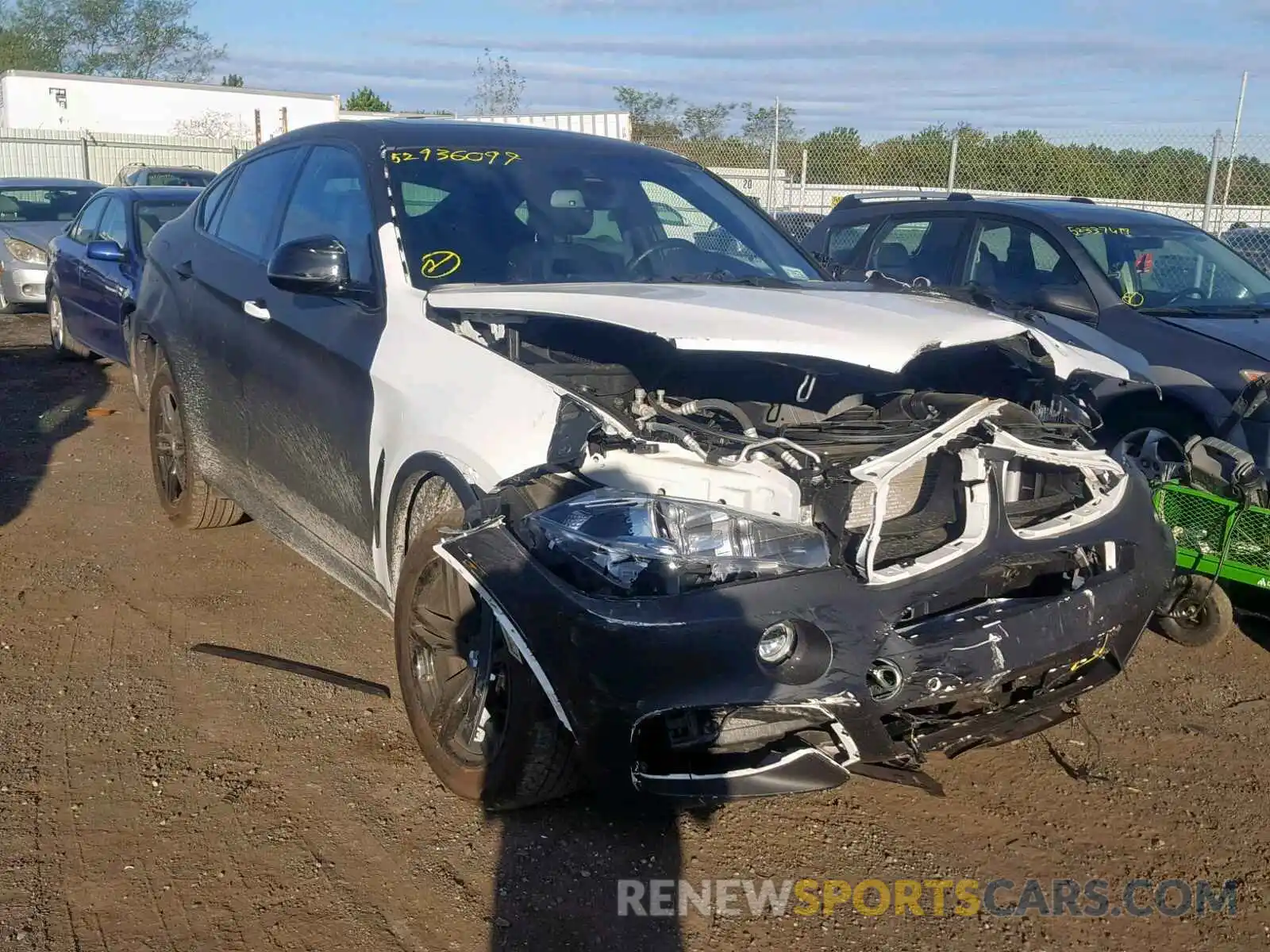 1 Photograph of a damaged car 5UXKU2C5XK0Z65109 BMW X6 XDRIVE3 2019