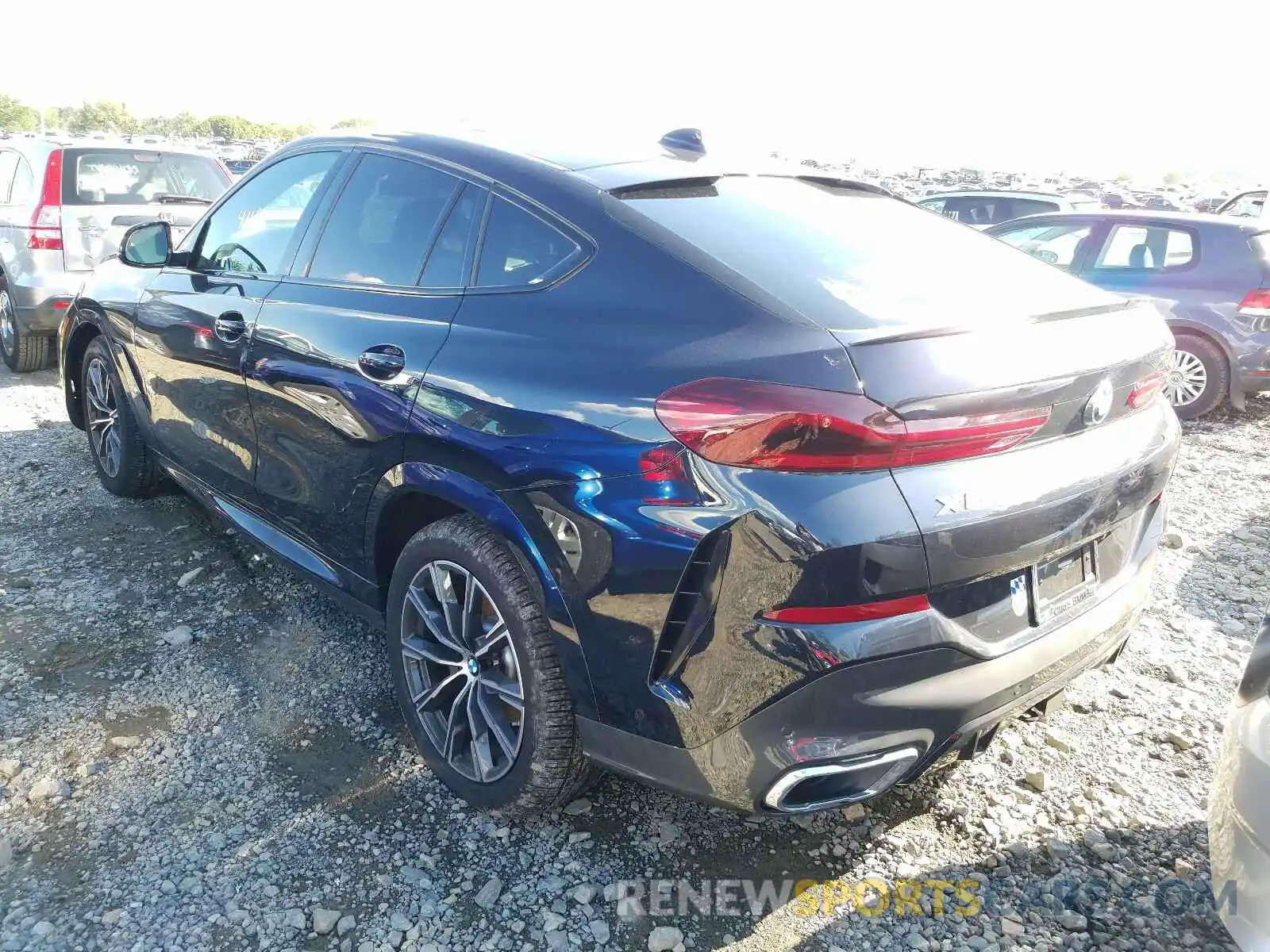 3 Photograph of a damaged car 5UXCY6C07L9C82725 BMW X6 XDRIVE4 2020