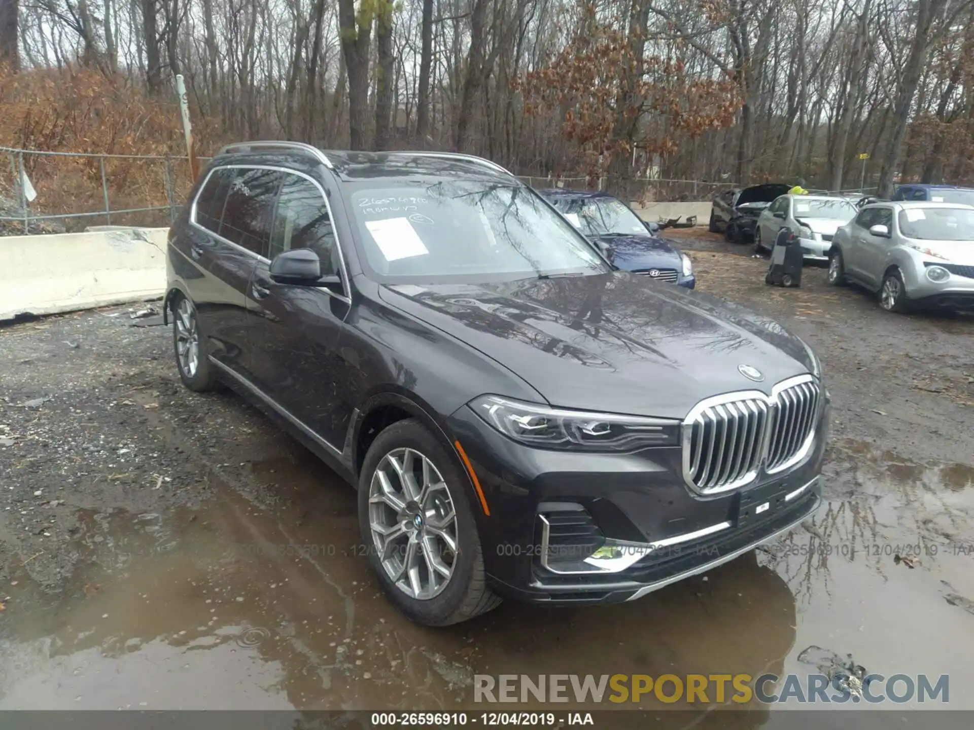 1 Photograph of a damaged car 5UXCW2C50KL088823 BMW X7 2019