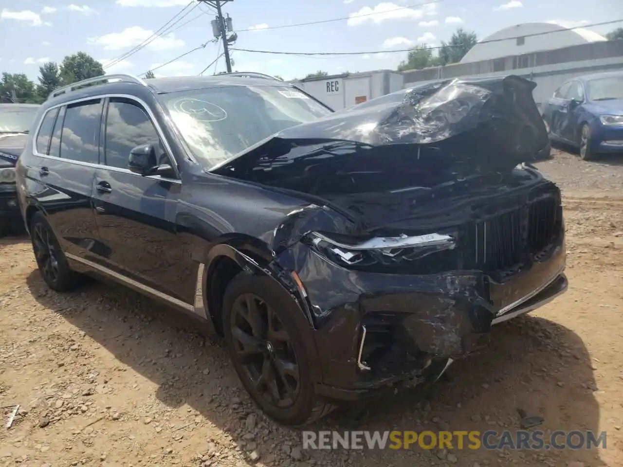 1 Photograph of a damaged car 5UXCW2C50KL089129 BMW X7 2019