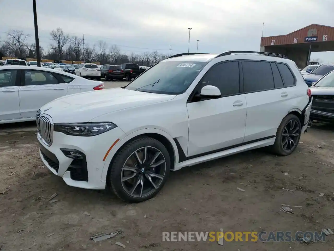 1 Photograph of a damaged car 5UXCW2C50KL089194 BMW X7 2019