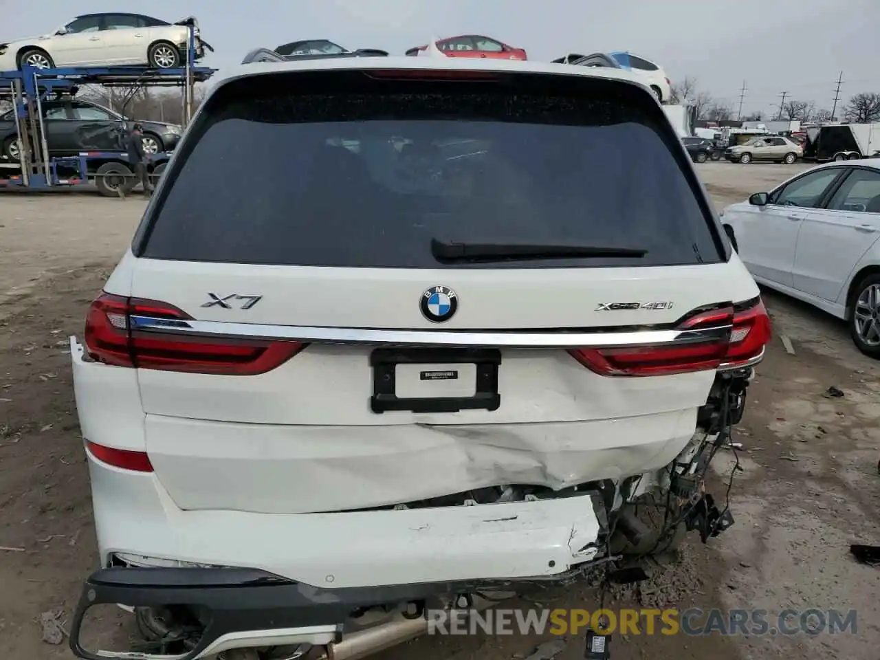 6 Photograph of a damaged car 5UXCW2C50KL089194 BMW X7 2019