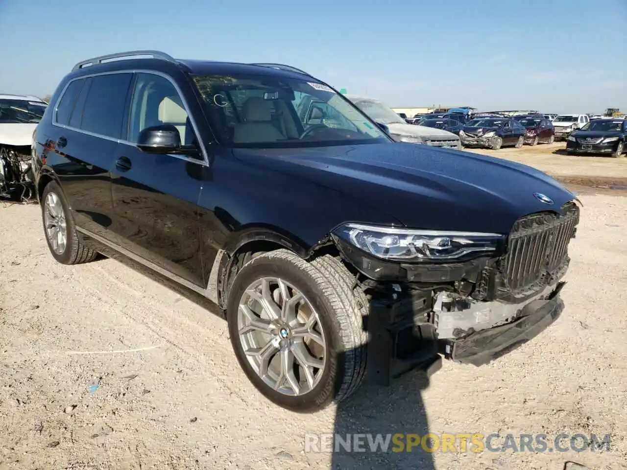 1 Photograph of a damaged car 5UXCW2C51KL083047 BMW X7 2019