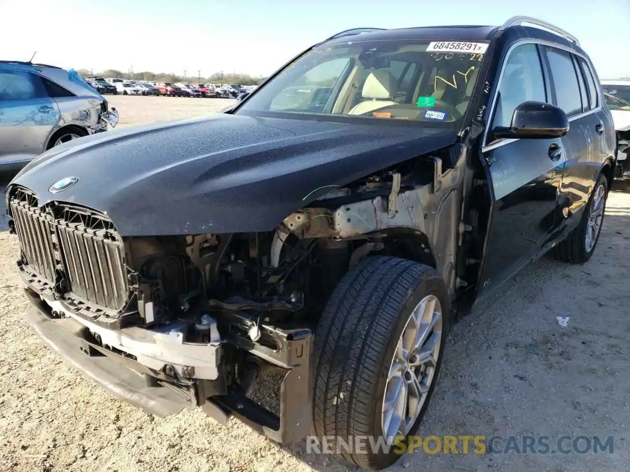 2 Photograph of a damaged car 5UXCW2C51KL083047 BMW X7 2019