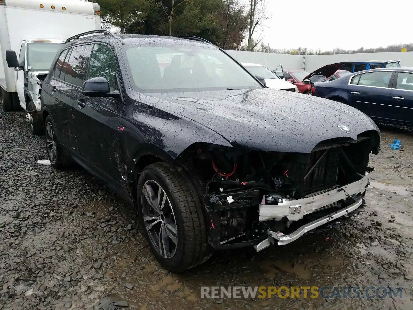 1 Photograph of a damaged car 5UXCW2C51KL083761 BMW X7 2019