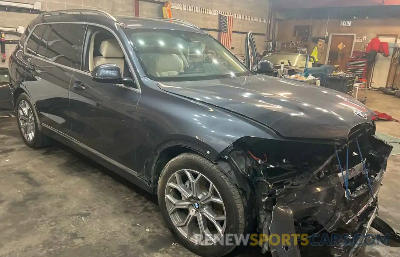 1 Photograph of a damaged car 5UXCW2C51KL088331 BMW X7 2019