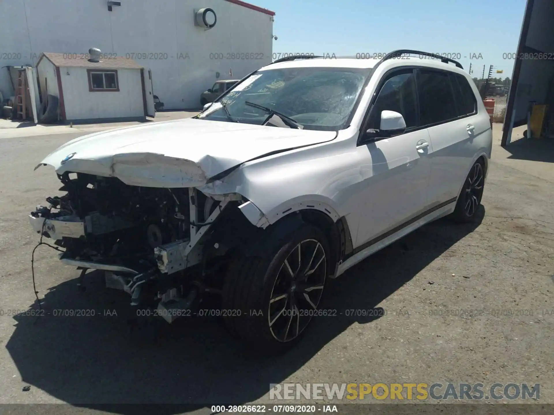 2 Photograph of a damaged car 5UXCW2C52KL081422 BMW X7 2019