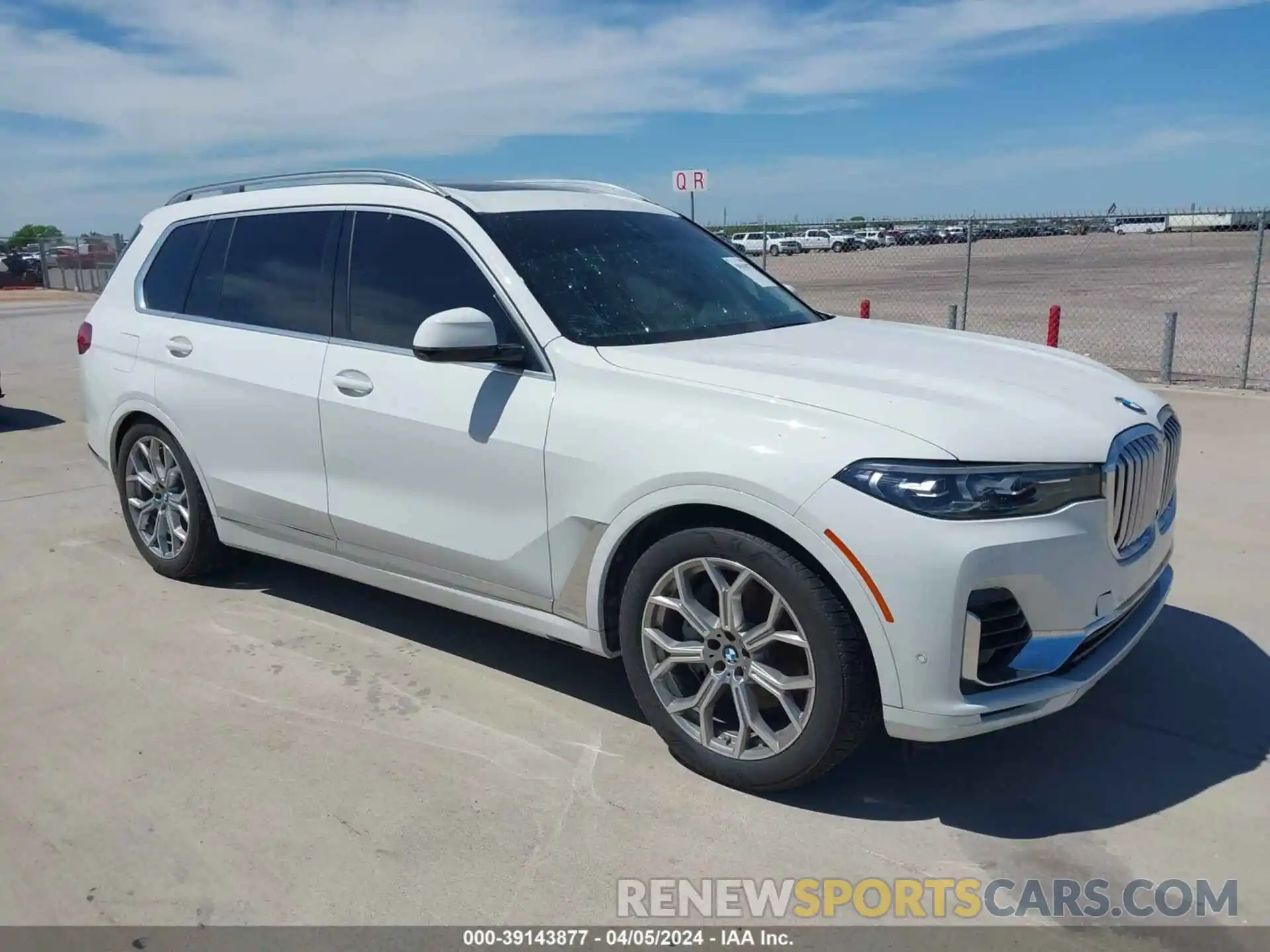 1 Photograph of a damaged car 5UXCW2C52KL082134 BMW X7 2019