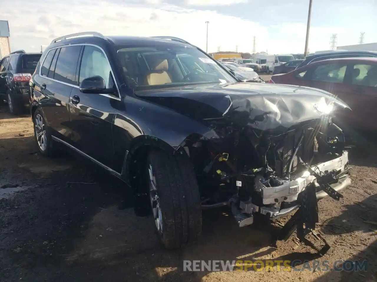 1 Photograph of a damaged car 5UXCW2C52KL088810 BMW X7 2019