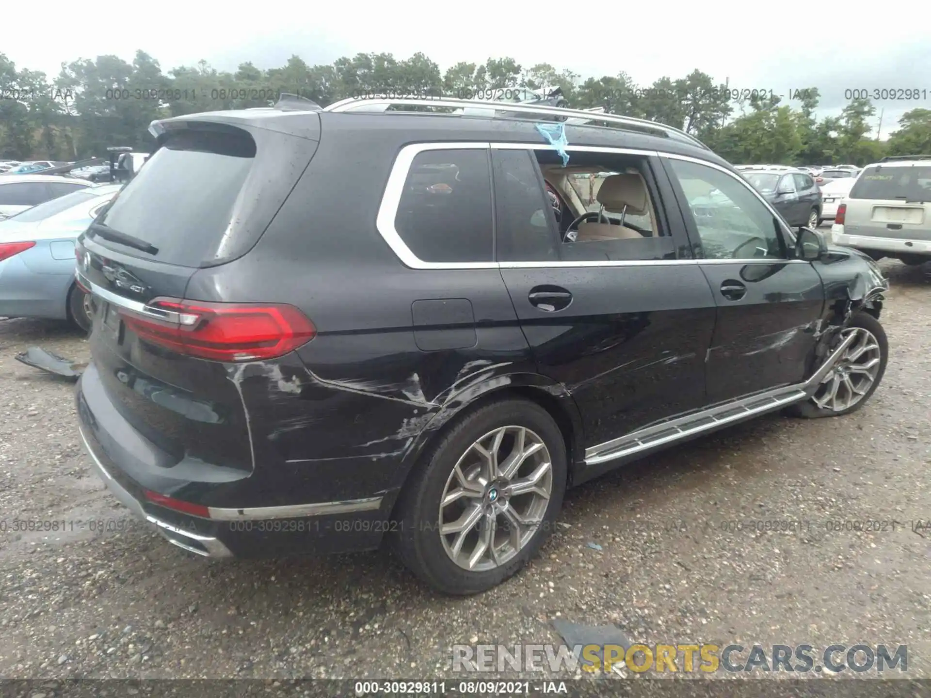 4 Фотография поврежденного автомобиля 5UXCW2C53KL083373 BMW X7 2019