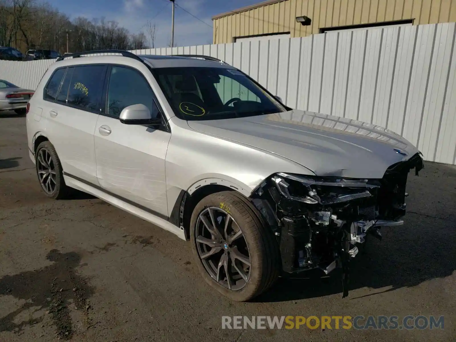 1 Photograph of a damaged car 5UXCW2C53KL083762 BMW X7 2019