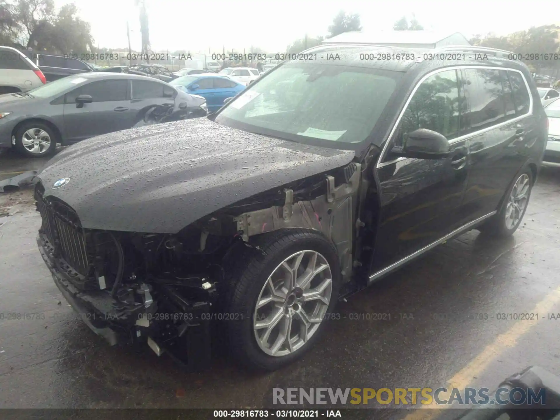 2 Photograph of a damaged car 5UXCW2C53KL084345 BMW X7 2019