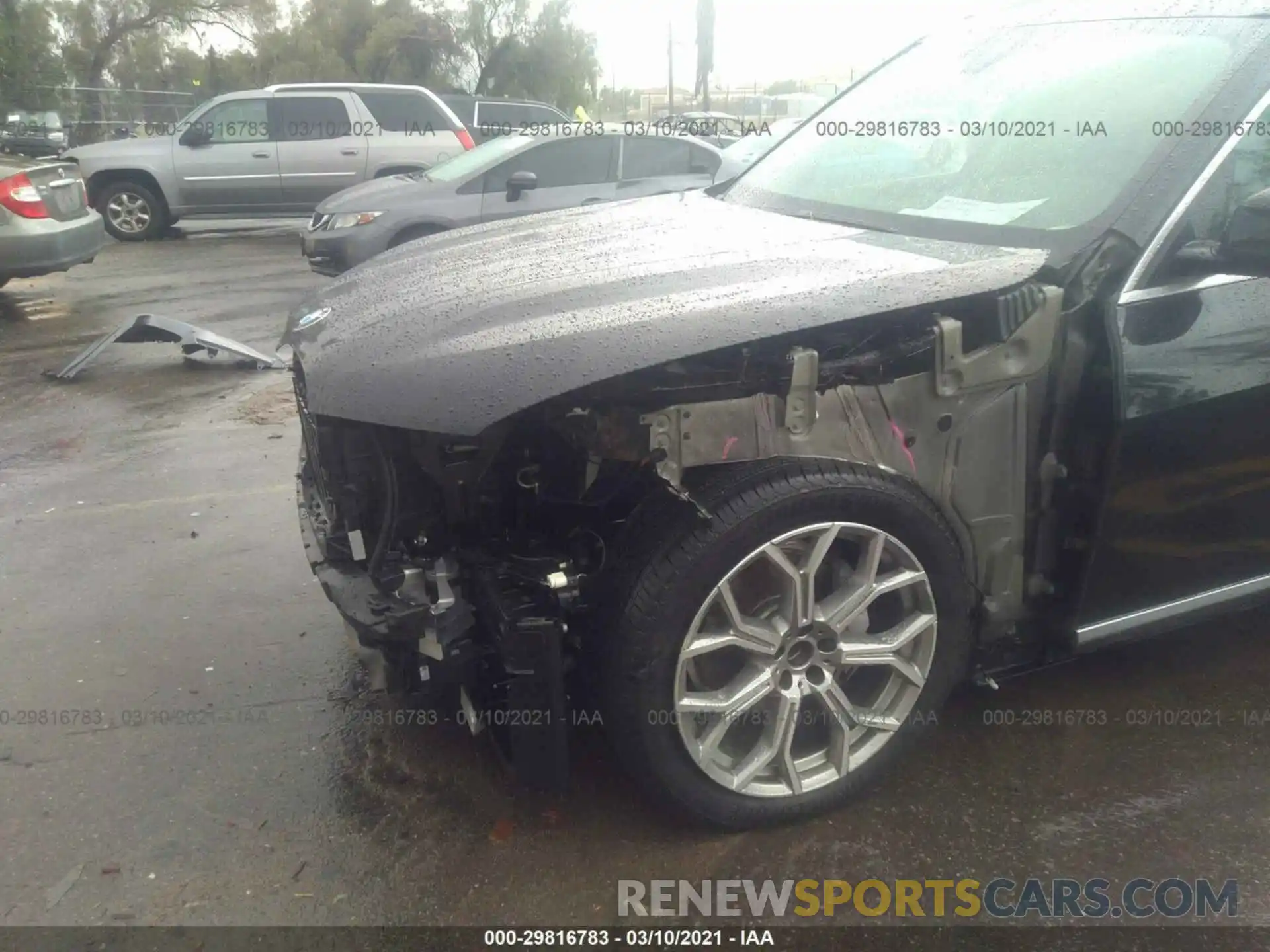 6 Photograph of a damaged car 5UXCW2C53KL084345 BMW X7 2019