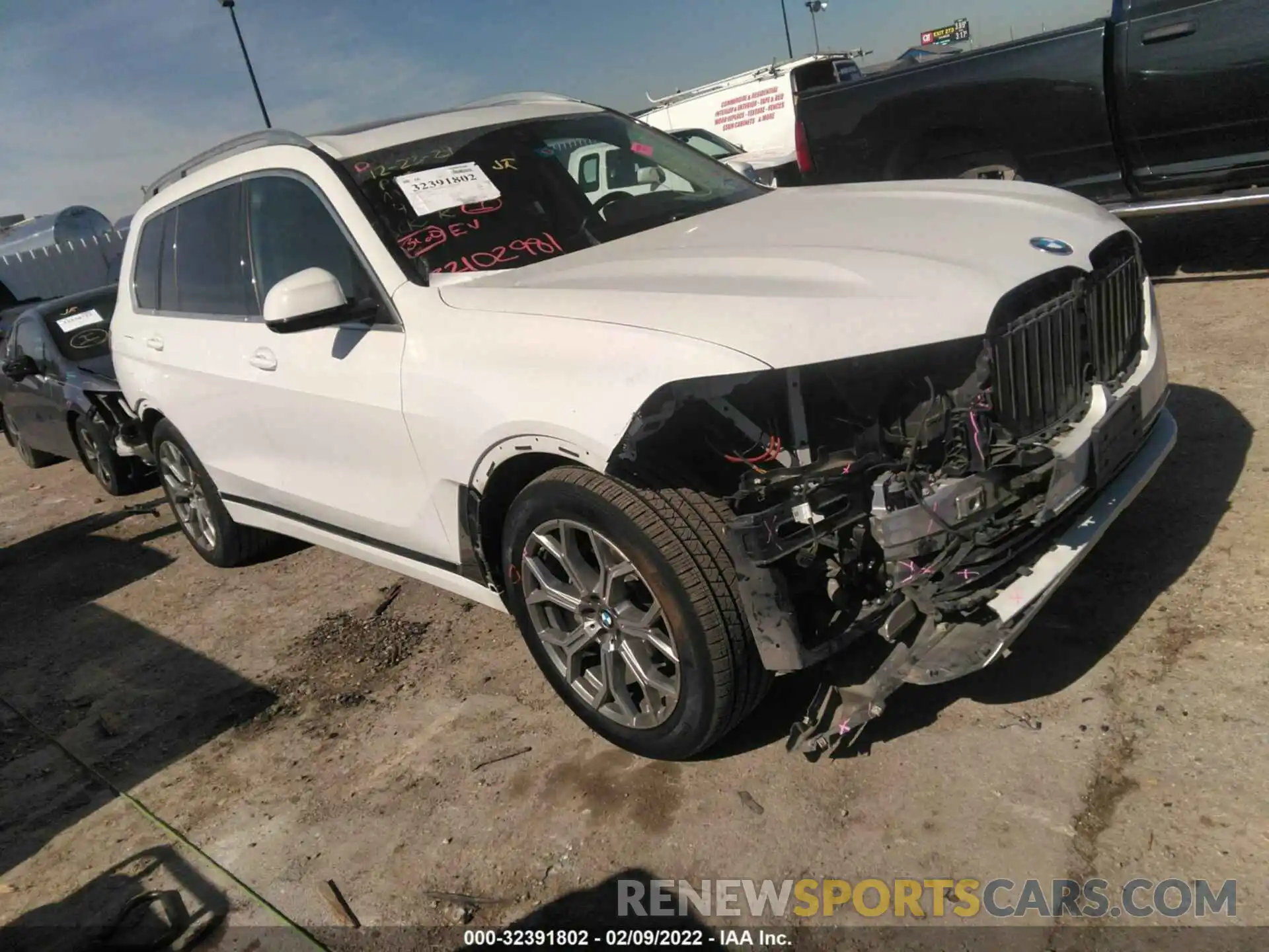 1 Photograph of a damaged car 5UXCW2C53KL088430 BMW X7 2019