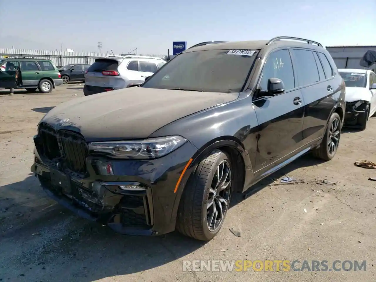 2 Photograph of a damaged car 5UXCW2C53KLB43509 BMW X7 2019