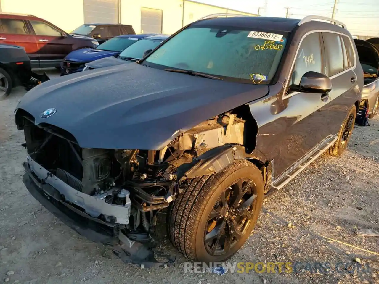 2 Photograph of a damaged car 5UXCW2C54KL080840 BMW X7 2019