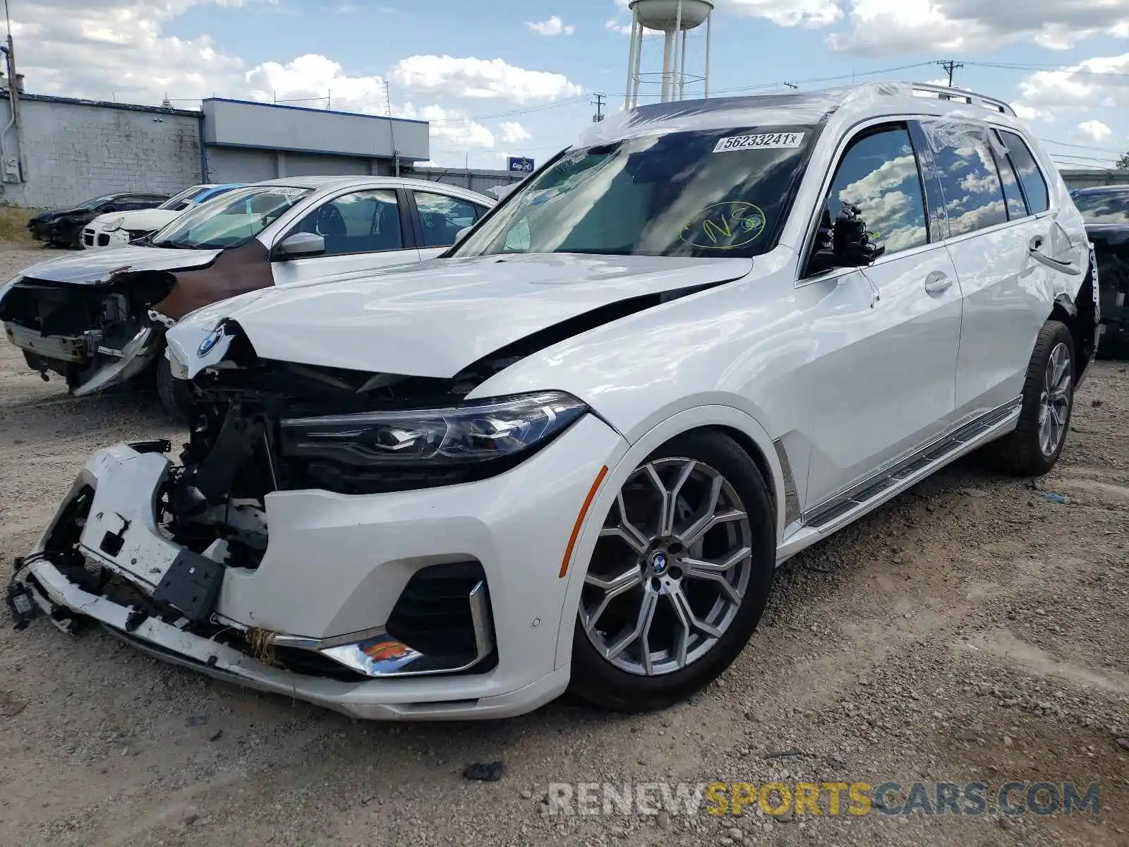 2 Photograph of a damaged car 5UXCW2C54KL081969 BMW X7 2019