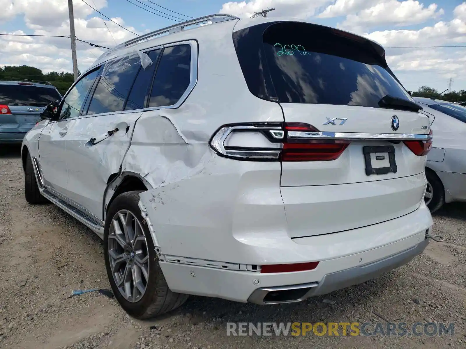 3 Фотография поврежденного автомобиля 5UXCW2C54KL081969 BMW X7 2019