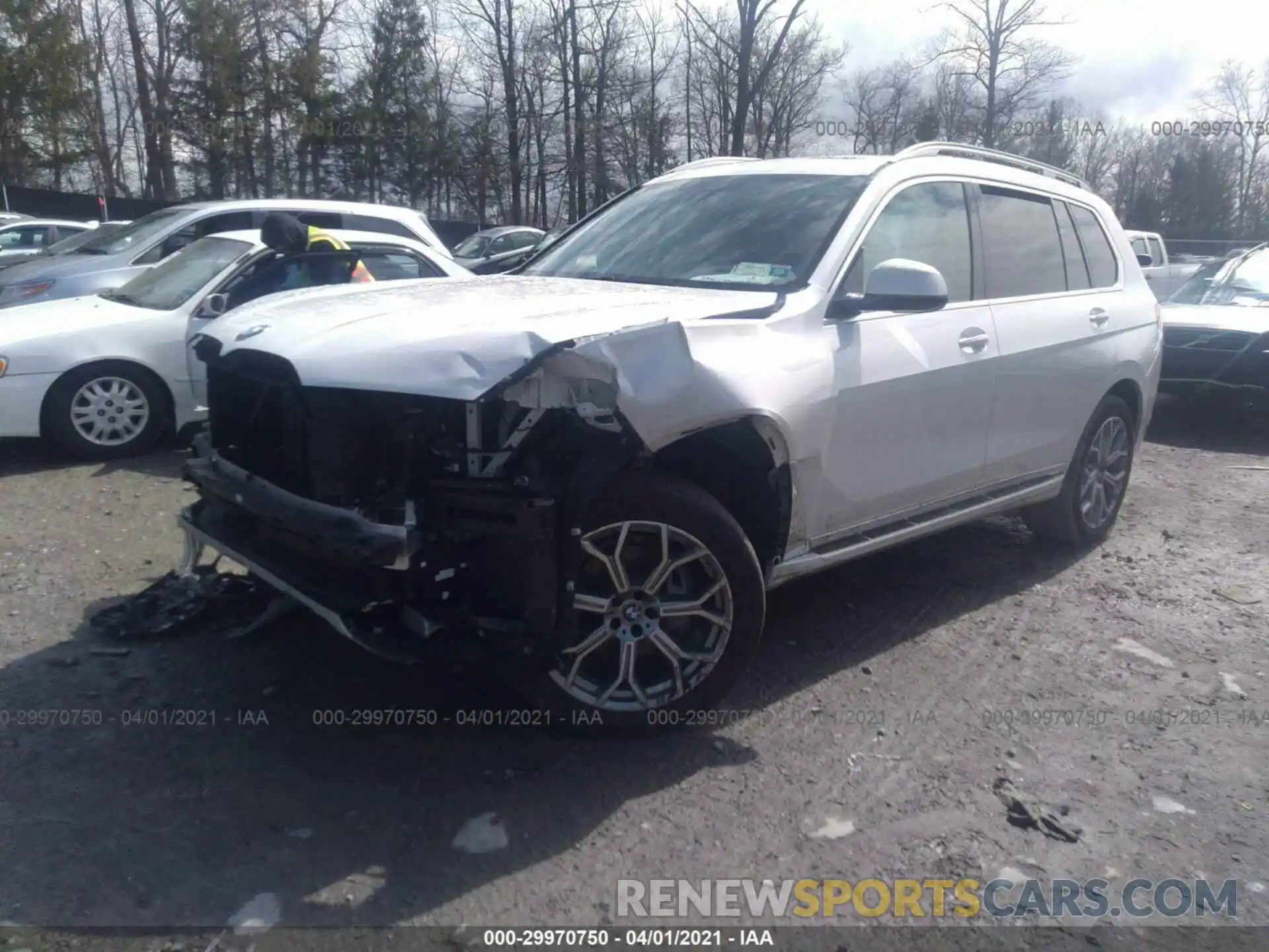 2 Photograph of a damaged car 5UXCW2C55KL083536 BMW X7 2019