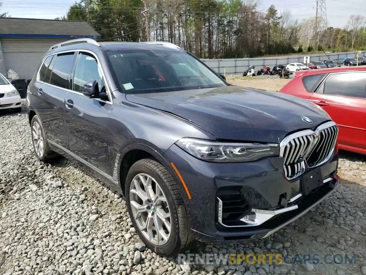 1 Photograph of a damaged car 5UXCW2C56KL082105 BMW X7 2019