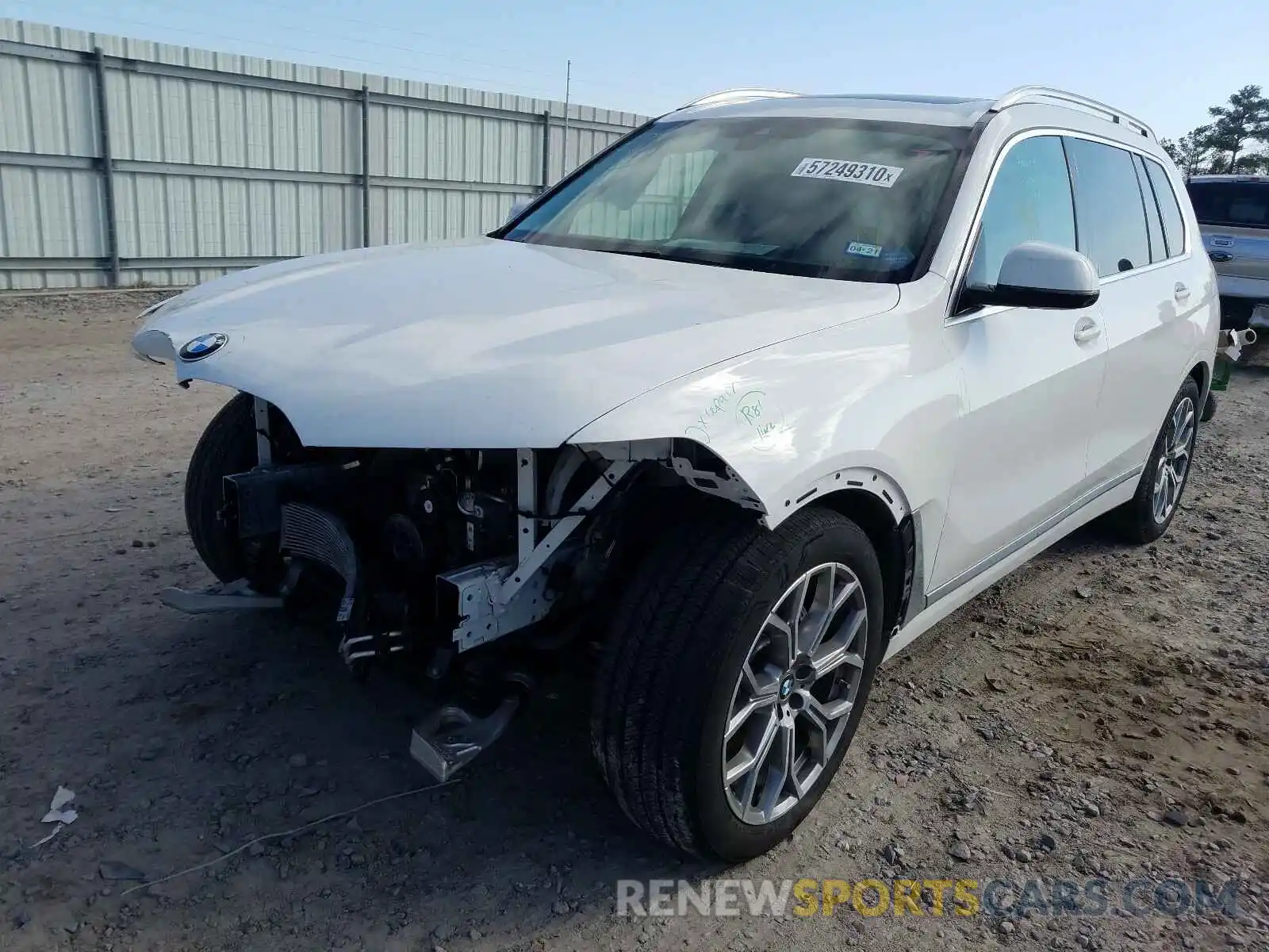 2 Photograph of a damaged car 5UXCW2C56KL084260 BMW X7 2019