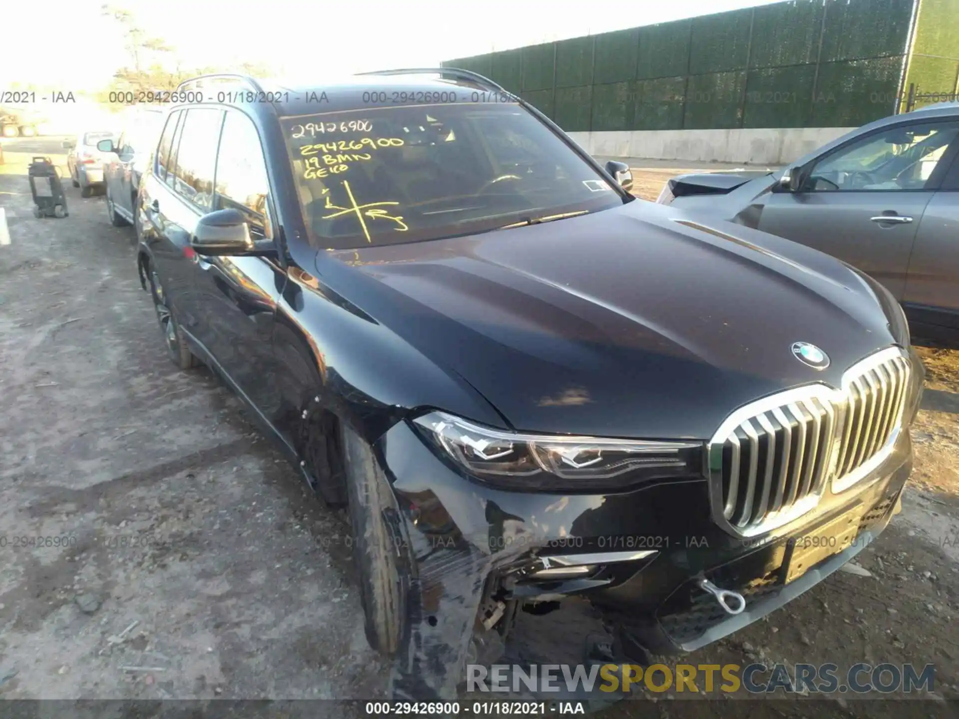 6 Photograph of a damaged car 5UXCW2C56KL085845 BMW X7 2019