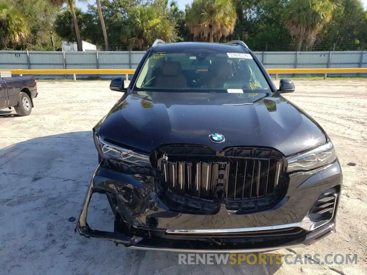 9 Photograph of a damaged car 5UXCW2C56KL085957 BMW X7 2019