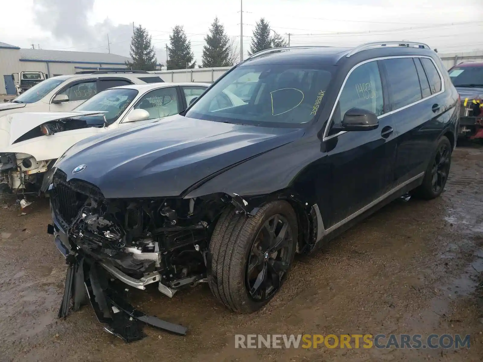 2 Фотография поврежденного автомобиля 5UXCW2C56KL087787 BMW X7 2019